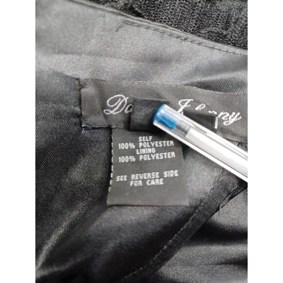 DAVE & JOHNNY Hi Low Tiered Ruffles Tulle Beaded  Long Prom Formal Dress Sz 5/6 - Picture 11 of 13